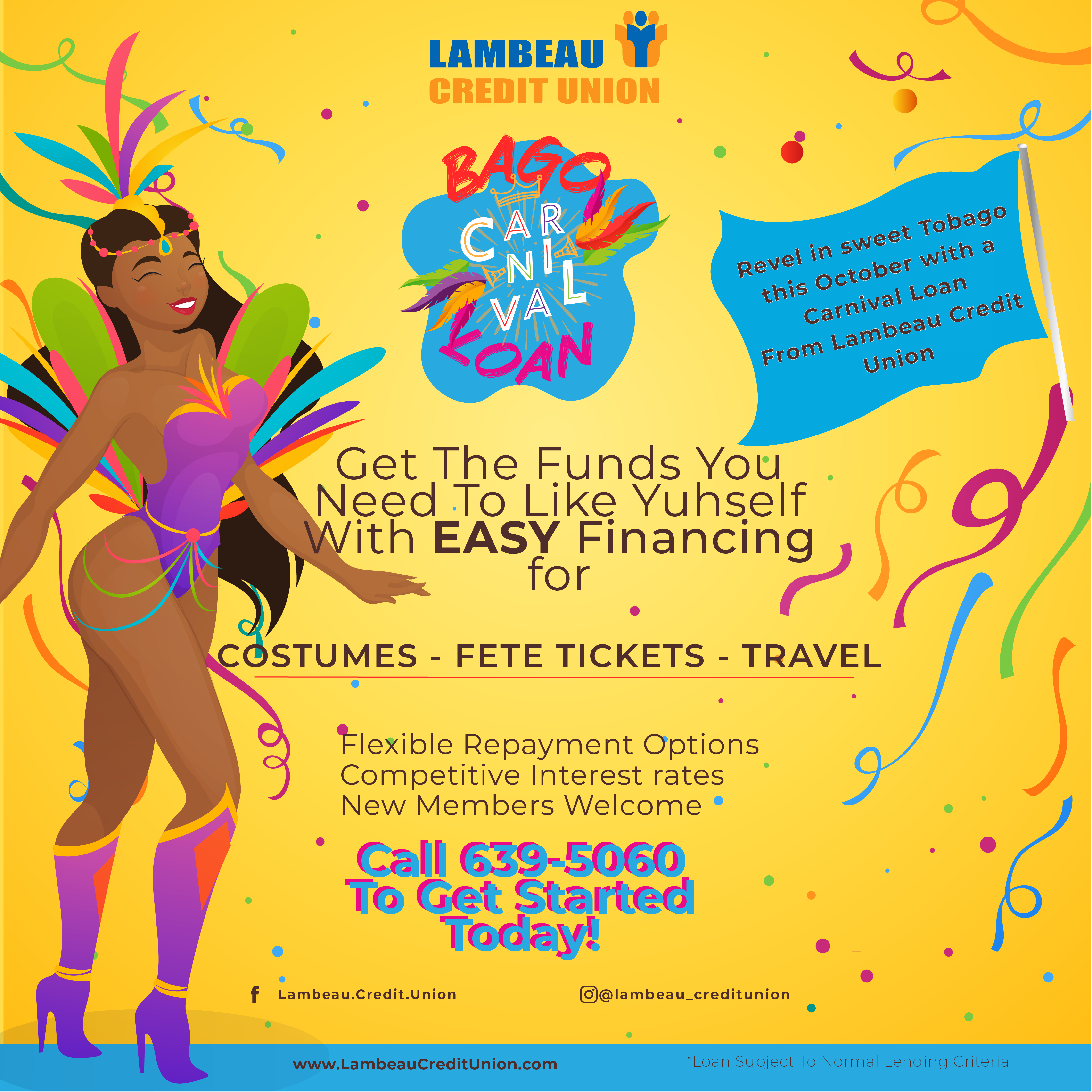 Carnival loan flyer